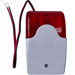 Alarma de 105db con Luz Estroboscópica Roja p/Sistemas CCTV