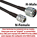 12-inch Low Loss Antenna Cable Pigtail