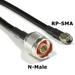20-inch Low Loss Antenna Cable Pigtail
